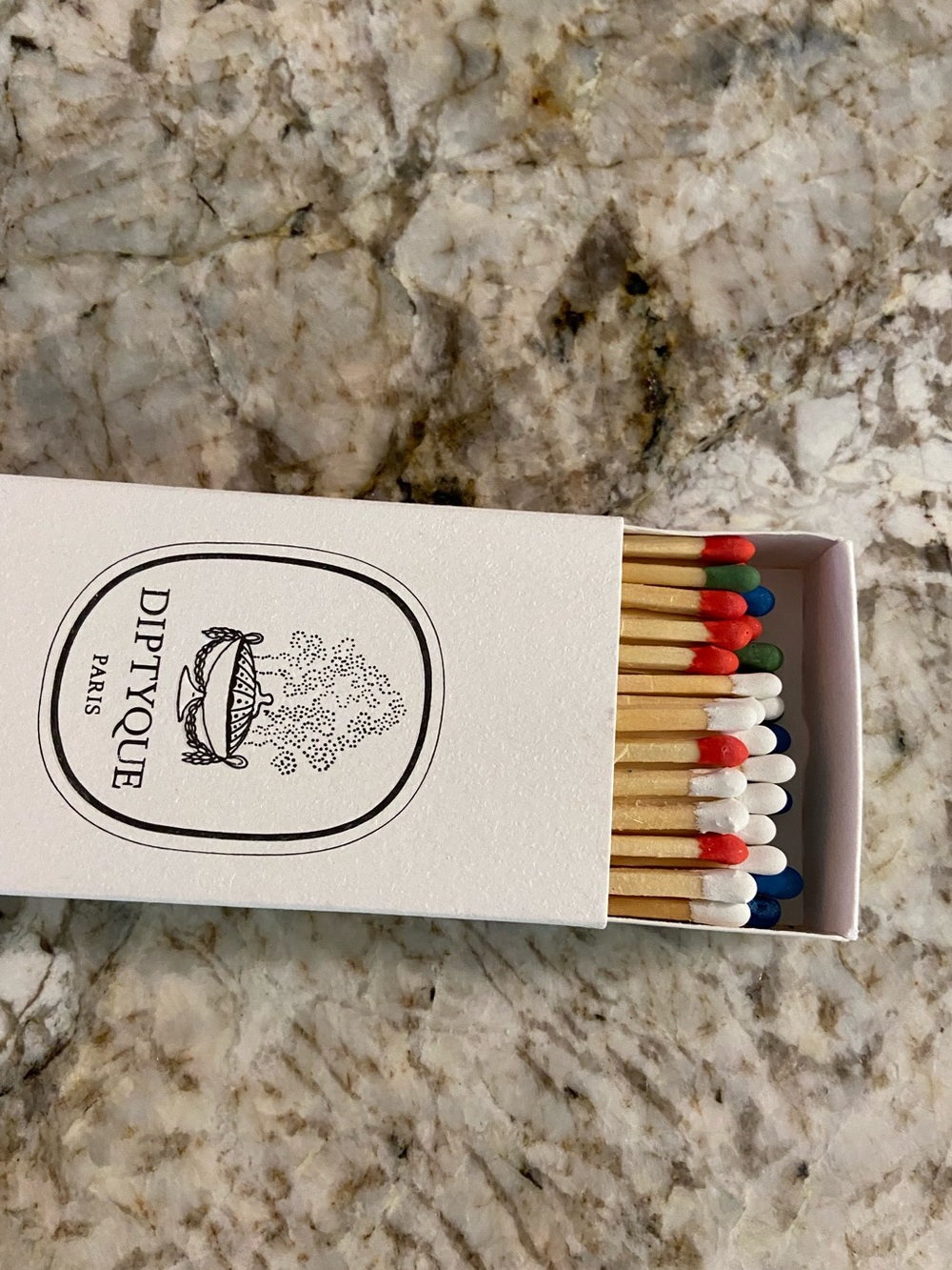 Diptyque box of matches NEW